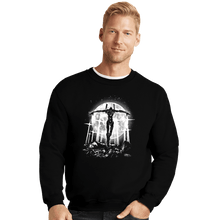 Load image into Gallery viewer, Shirts Crewneck Sweater, Unisex / Small / Black Moonlight Pilot