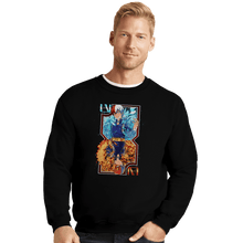 Load image into Gallery viewer, Shirts Crewneck Sweater, Unisex / Small / Black Fire And Ice Card