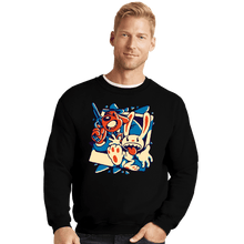 Load image into Gallery viewer, Shirts Crewneck Sweater, Unisex / Small / Black Freelance Police