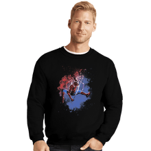 Load image into Gallery viewer, Shirts Crewneck Sweater, Unisex / Small / Black Soul Of Spider