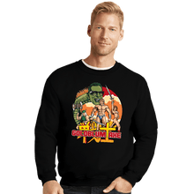 Load image into Gallery viewer, Shirts Crewneck Sweater, Unisex / Small / Black Goldblum Axe