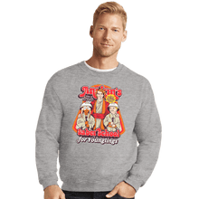 Load image into Gallery viewer, Daily_Deal_Shirts Crewneck Sweater, Unisex / Small / Sports Grey Anakin's Saber School