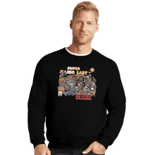 Load image into Gallery viewer, Shirts Crewneck Sweater, Unisex / Small / Black Bounty Hunter Kart