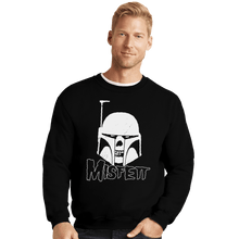 Load image into Gallery viewer, Shirts Crewneck Sweater, Unisex / Small / Black Misfett