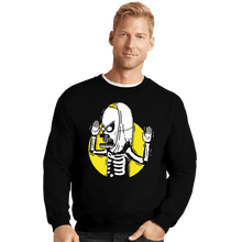 Load image into Gallery viewer, Shirts Crewneck Sweater, Unisex / Small / Black Threatening Me