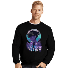 Load image into Gallery viewer, Daily_Deal_Shirts Crewneck Sweater, Unisex / Small / Black Hiei's Dark Dragon