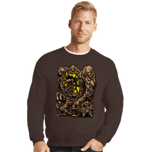 Load image into Gallery viewer, Daily_Deal_Shirts Crewneck Sweater, Unisex / Small / Dark Chocolate Muddman