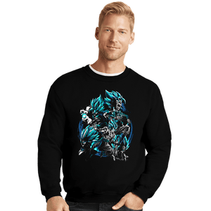 Shirts Crewneck Sweater, Unisex / Small / Black Fusions