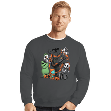 Load image into Gallery viewer, Shirts Crewneck Sweater, Unisex / Small / Charcoal Nightmare Tree