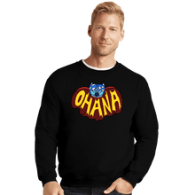 Load image into Gallery viewer, Secret_Shirts Crewneck Sweater, Unisex / Small / Black Bat 626!