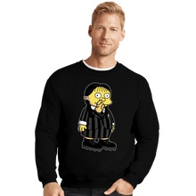 Load image into Gallery viewer, Daily_Deal_Shirts Crewneck Sweater, Unisex / Small / Black Hands Free