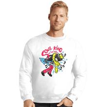 Load image into Gallery viewer, Secret_Shirts Crewneck Sweater, Unisex / Small / White Soul King VS The World