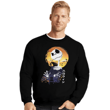 Load image into Gallery viewer, Shirts Crewneck Sweater, Unisex / Small / Black Ukiyo E Jack