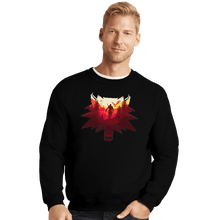 Load image into Gallery viewer, Shirts Crewneck Sweater, Unisex / Small / Black Let The Hunt Begin