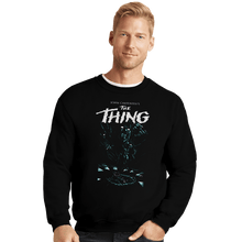 Load image into Gallery viewer, Shirts Crewneck Sweater, Unisex / Small / Black The Thing