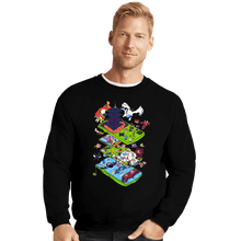 Load image into Gallery viewer, Shirts Crewneck Sweater, Unisex / Small / Black 2nd Gen
