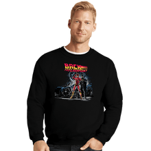 Load image into Gallery viewer, Secret_Shirts Crewneck Sweater, Unisex / Small / Black Back To Flashpoint!