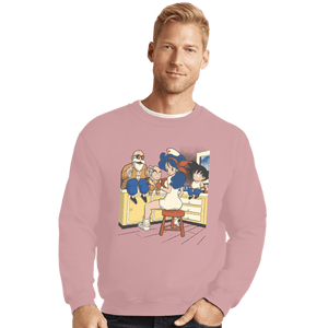 Shirts Crewneck Sweater, Unisex / Small / Pink Kame 182