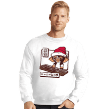 Load image into Gallery viewer, Secret_Shirts Crewneck Sweater, Unisex / Small / White MogwaiSong