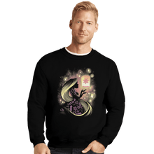 Load image into Gallery viewer, Shirts Crewneck Sweater, Unisex / Small / Black Go Live Your Dreams