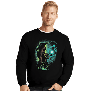 Shirts Crewneck Sweater, Unisex / Small / Black Last Dragon Warrior