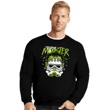 Load image into Gallery viewer, Shirts Crewneck Sweater, Unisex / Small / Black New Empire Monster