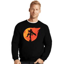 Load image into Gallery viewer, Daily_Deal_Shirts Crewneck Sweater, Unisex / Small / Black The Cloud Friend