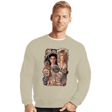 Load image into Gallery viewer, Shirts Crewneck Sweater, Unisex / Small / Sand Enter The Labyrinth
