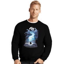 Load image into Gallery viewer, Shirts Crewneck Sweater, Unisex / Small / Black The 3rd Book Of Magic