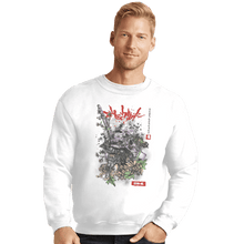 Load image into Gallery viewer, Shirts Crewneck Sweater, Unisex / Small / White Evangelion Ink