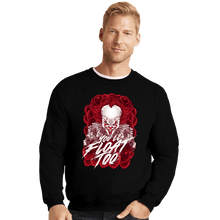 Load image into Gallery viewer, Secret_Shirts Crewneck Sweater, Unisex / Small / Black The Clown