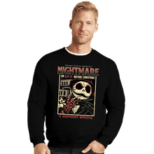 Load image into Gallery viewer, Daily_Deal_Shirts Crewneck Sweater, Unisex / Small / Black Nightmare Midnight Special