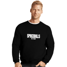 Load image into Gallery viewer, Secret_Shirts Crewneck Sweater, Unisex / Small / Black Spaceballs