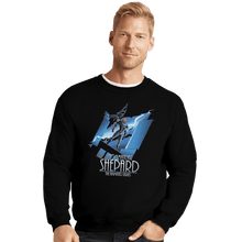 Load image into Gallery viewer, Shirts Crewneck Sweater, Unisex / Small / Black Shepard