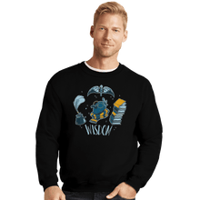 Load image into Gallery viewer, Shirts Crewneck Sweater, Unisex / Small / Black Wisdom