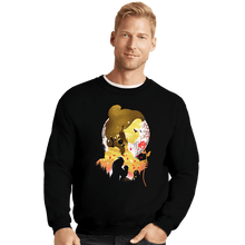 Load image into Gallery viewer, Daily_Deal_Shirts Crewneck Sweater, Unisex / Small / Black Belle Shadow
