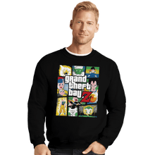 Load image into Gallery viewer, Shirts Crewneck Sweater, Unisex / Small / Black Grand Theft Ball Z