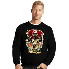 Load image into Gallery viewer, Shirts Crewneck Sweater, Unisex / Small / Black Robot Hunters
