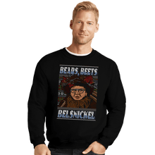 Load image into Gallery viewer, Shirts Crewneck Sweater, Unisex / Small / Black Bears, Beets, Belsnickel