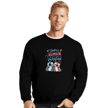 Load image into Gallery viewer, Shirts Crewneck Sweater, Unisex / Small / Black You Are My Valentine