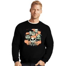 Load image into Gallery viewer, Daily_Deal_Shirts Crewneck Sweater, Unisex / Small / Black The Pumpkin Crew