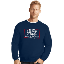 Load image into Gallery viewer, Secret_Shirts Crewneck Sweater, Unisex / Small / Navy Vote Lump