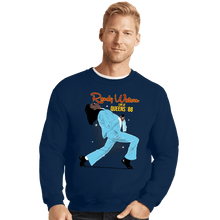 Load image into Gallery viewer, Daily_Deal_Shirts Crewneck Sweater, Unisex / Small / Navy Live At Queens '88