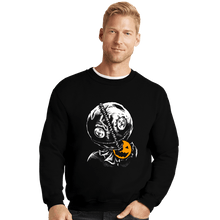Load image into Gallery viewer, Shirts Crewneck Sweater, Unisex / Small / Black Sam's Trick