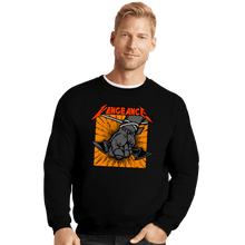 Load image into Gallery viewer, Daily_Deal_Shirts Crewneck Sweater, Unisex / Small / Black Bat Vengeance