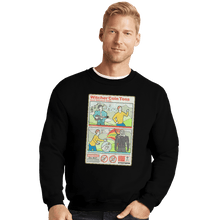 Load image into Gallery viewer, Shirts Crewneck Sweater, Unisex / Small / Black Witcher Coin Toss