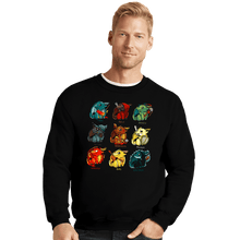 Load image into Gallery viewer, Shirts Crewneck Sweater, Unisex / Small / Black Dragon Roles