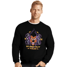 Load image into Gallery viewer, Secret_Shirts Crewneck Sweater, Unisex / Small / Black Powerline World Tour