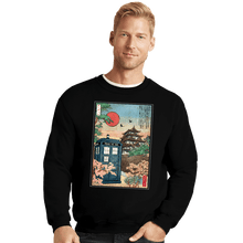Load image into Gallery viewer, Daily_Deal_Shirts Crewneck Sweater, Unisex / Small / Black The Tardis In Japan
