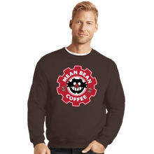 Load image into Gallery viewer, Secret_Shirts Crewneck Sweater, Unisex / Small / Dark Chocolate Mean Bean Coffee